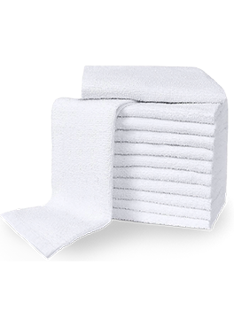 Kitchen Bar Mop Towels 12 Pack - 100% Cotton - Nabob Brands